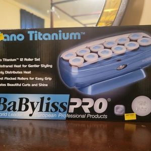 BabylissPRO Nano Titanium Professional Hot Rollers For All Hair Lengths